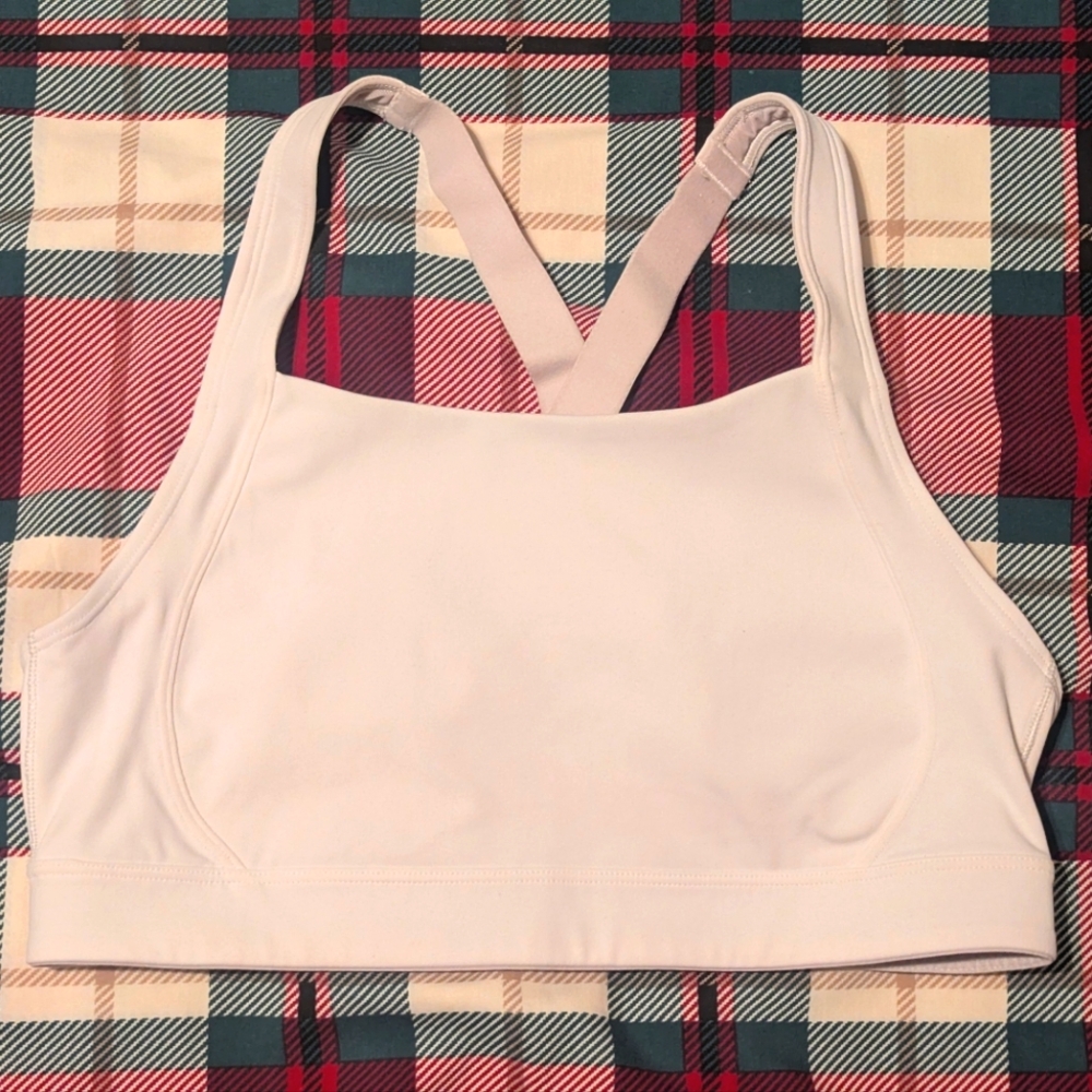 Old Navy Powersoft White Sports Bra